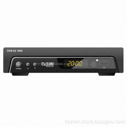 HD DVB S2 Receiver with USB and SDTV MPEG-2/MPEG-4/H.264